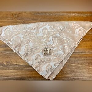 Elegant Silver Cuff Links